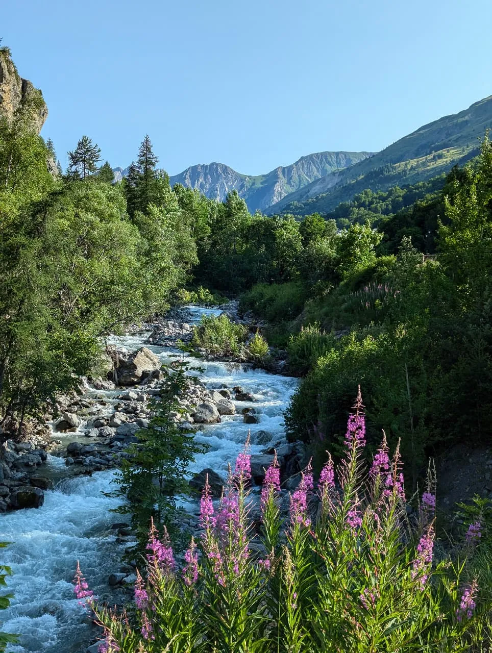 vue riviere fleurie